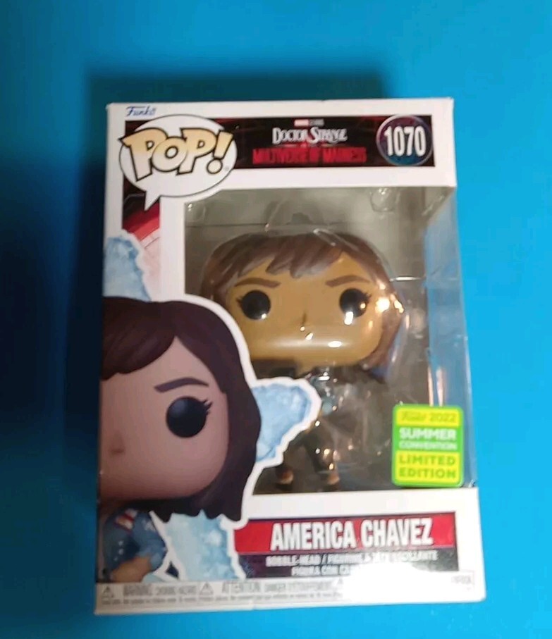 Funko Pop! Vinyl: Marvel - America Chavez - San Diego Comic Con Funko Walmart...
