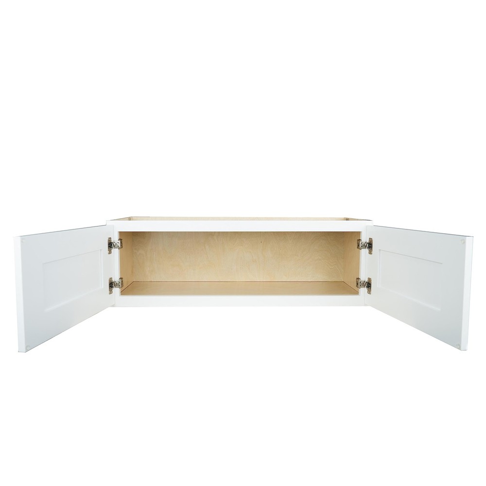 Hollywood Fabiani Shaker Wall Kitchen Cabinet RTA 33 Inch Assembly Required