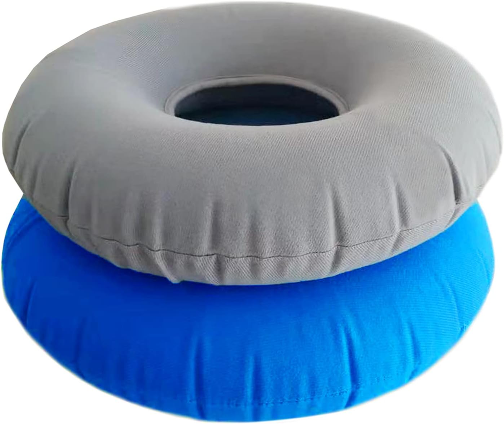Shineyid 2 Pack Donut Pillow, Donut Cushion Seat, Inflatable Ring Cushion