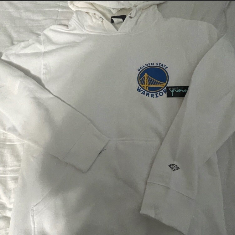 Golden State Warriors Hoodie “Space  Jam” Diamond Retails for $95