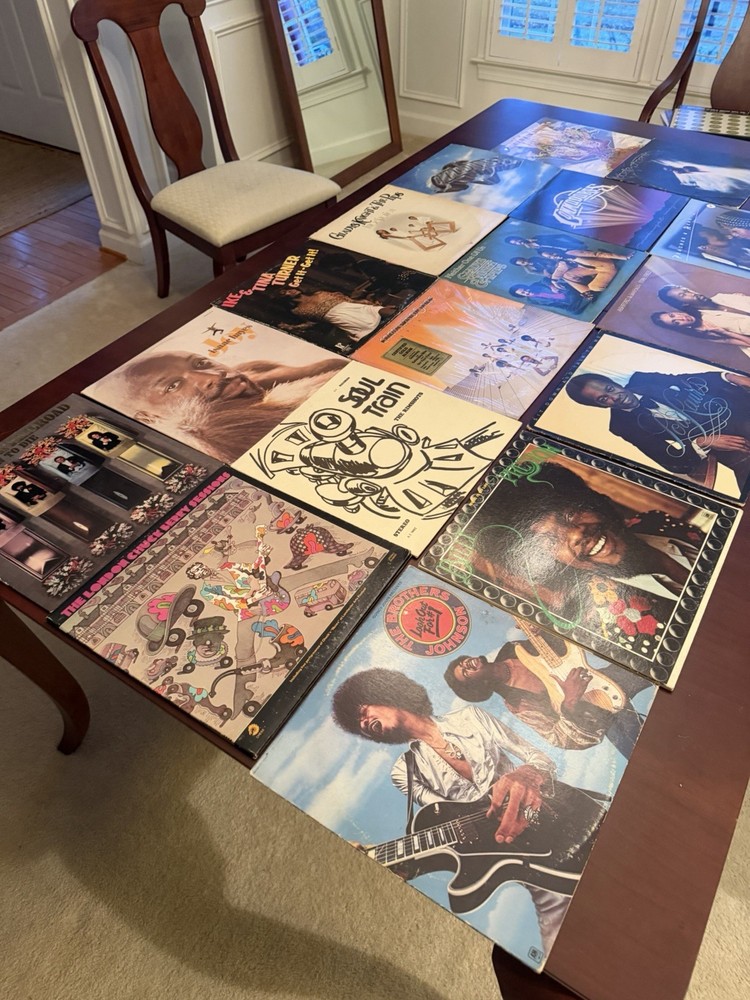 Lot of 17 Vintage Vinyl Records Various 70s R&B Soul Funk See Desc / Pics