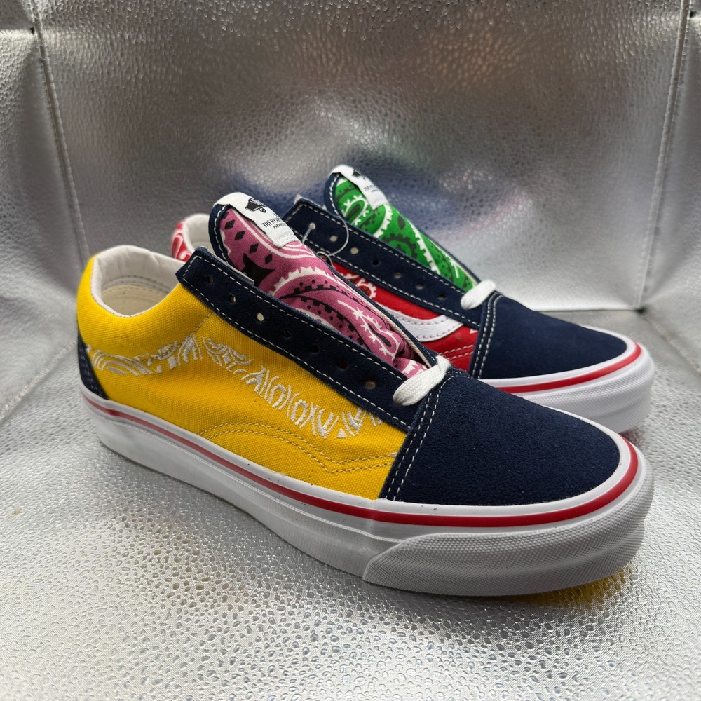 Size 7M/8.5W Vans Bedwin The Heartbreakers Old Skool Bandana Unisex Shoes