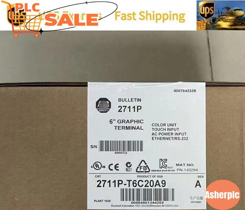 2711P-T6C20A9 New Factory Sealed AB ONE YEAR WARRANTY FAST DELIVERY 1PCS GOOD!-image