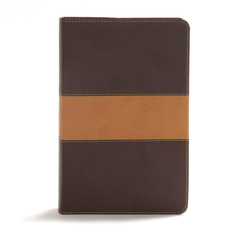 CSB Disciples Study Bible, Brown/Tan LeatherTouch with One Year Reading Plan
