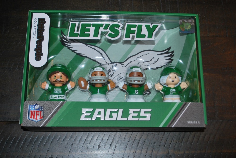 Fisher Price Little People Philadelphia Eagles Alternate Jersey Figures Series 2