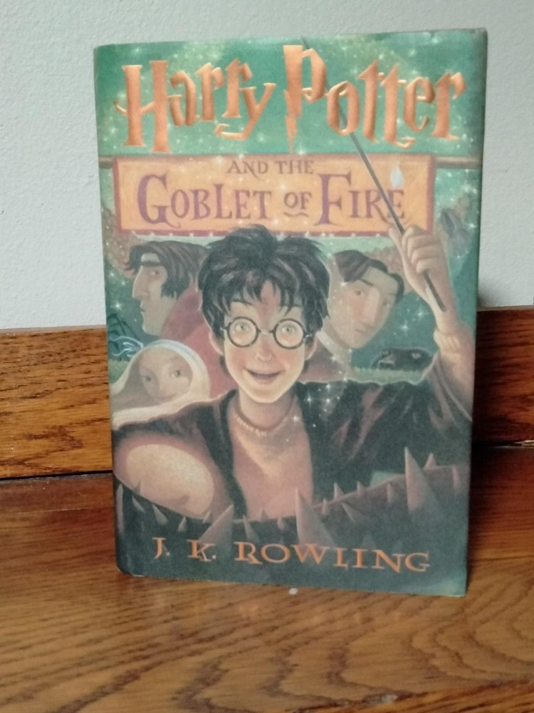 Harry Potter and the Goblet of Fire Hardcover by J.K. Rowling 2000 Edition