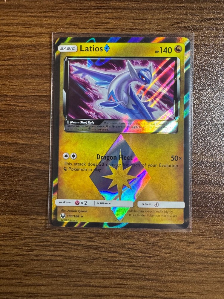 Latios Prism Star 108/168 Sm-Celestial Storm Holo