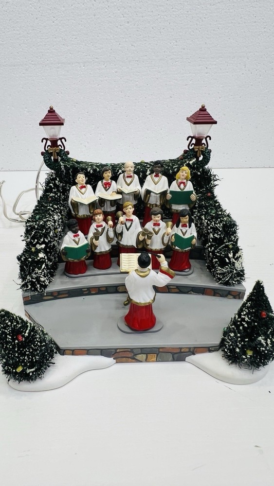 Dept 56 “Village Animated Holiday Singers” 52505 Retired Please READ !