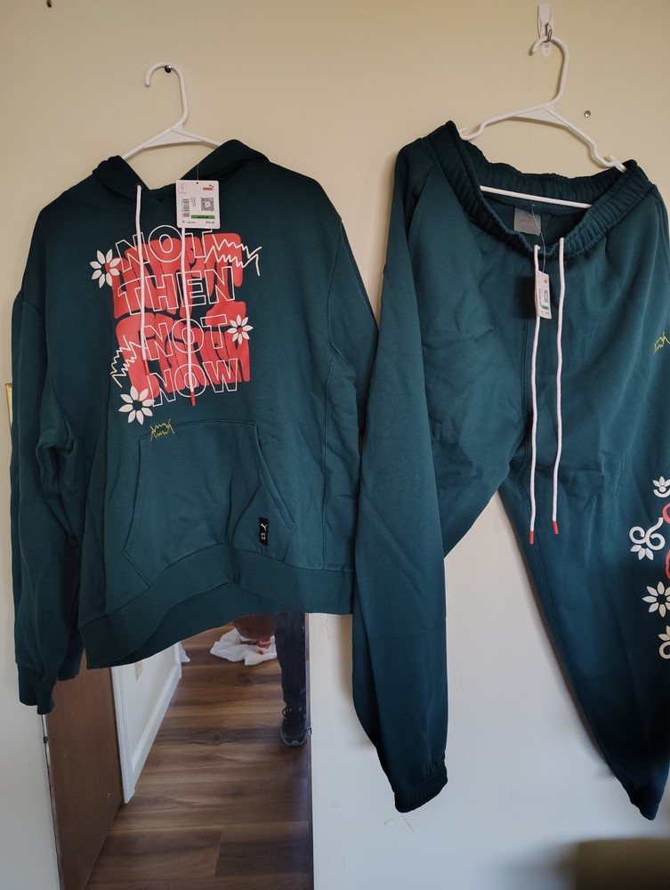 Men's Puma Sweats Outfit Size Large