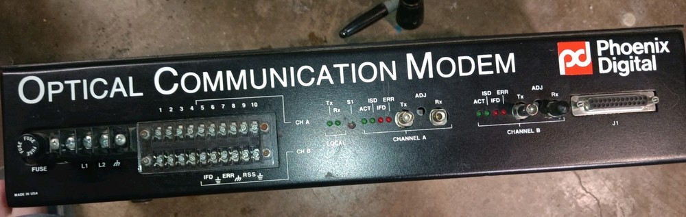Phoenix Digital Optical Communication Modem