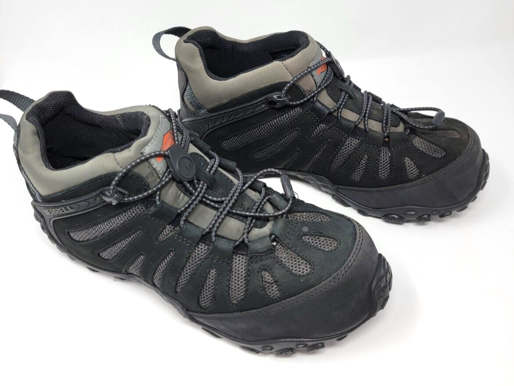 MERRELL Mens Chameleon Flux Stretch Carbon Fiber Work Shoes Size 7.5 M