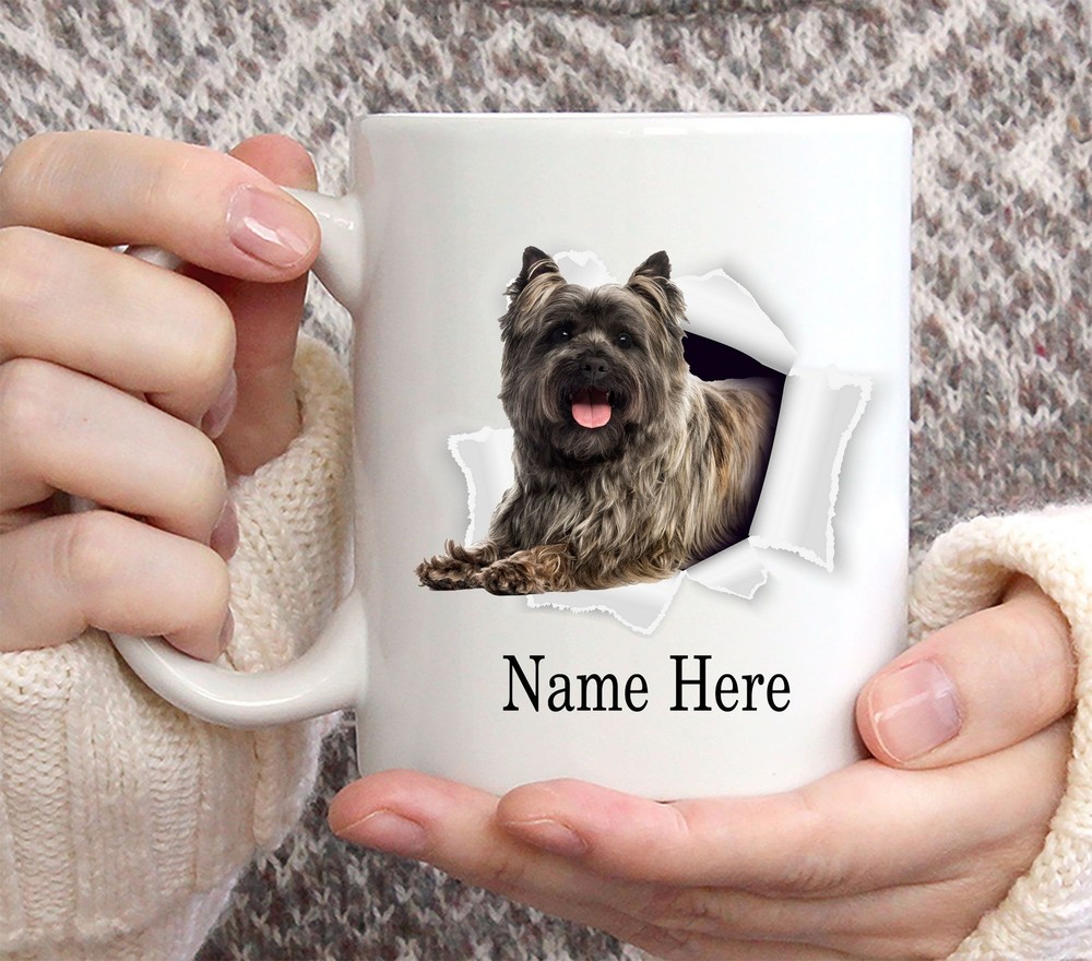 Funny Personalized Cairn Terrier Custom Name Coffee Mug 11oz Cairn Terrier Mug