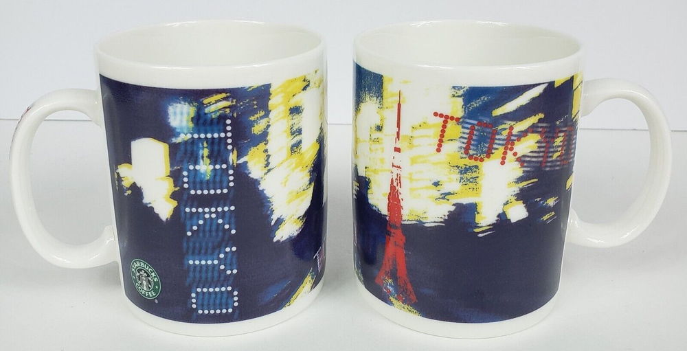 Starbucks 2005 Tokyo Japan City Series Mug Original MINT Condition