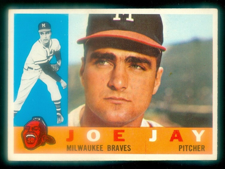 1960 TOPPS #266 JOE JAY EXMT