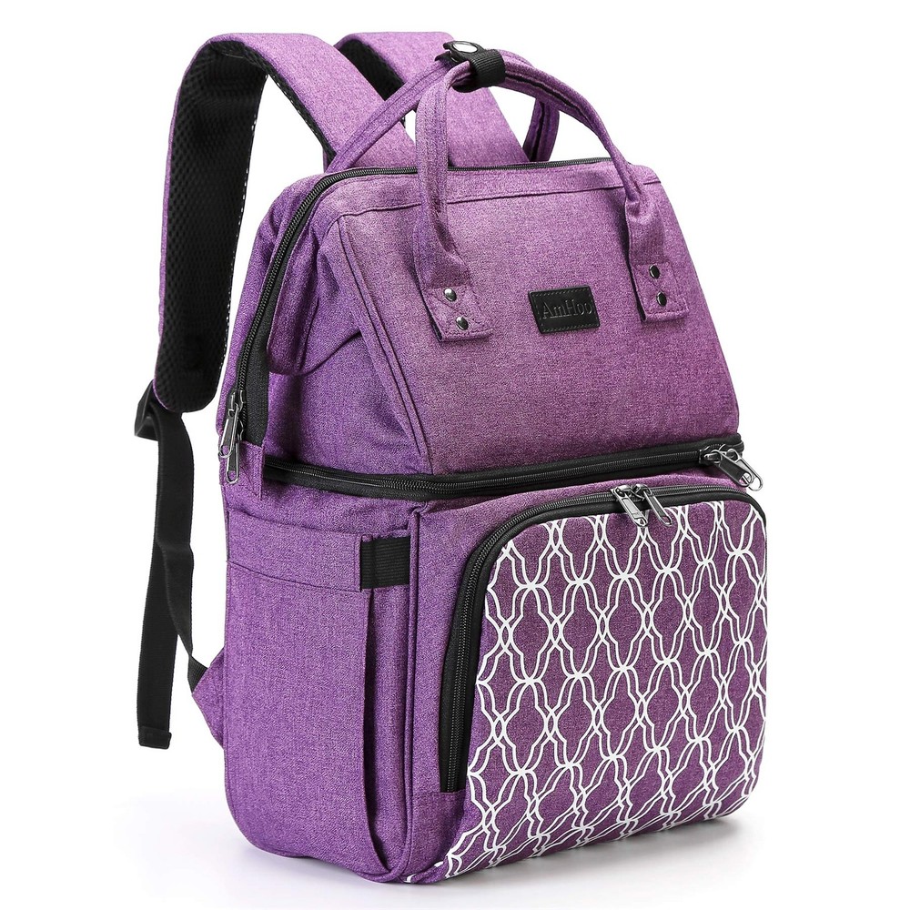 Insulated Waterproof Lunch Box Cooler Backpack Leak-proof Tote Bag for Work School Picnic