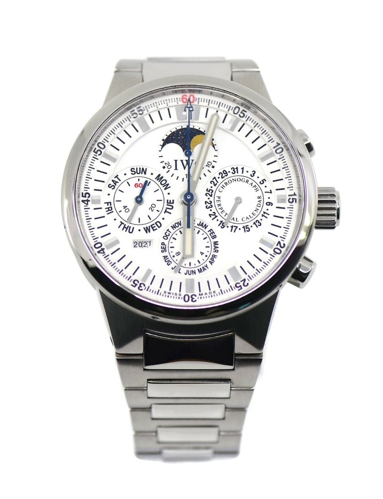 IWC GST Perpetual Calendar Stainless Steel Watch IW375609