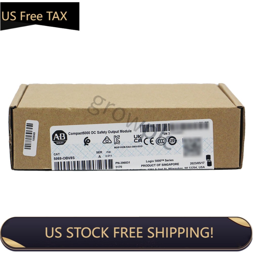New Factory Sealed 5069-OBV8S A Compact5000 DC Safety Output Module 5069OBV8S
