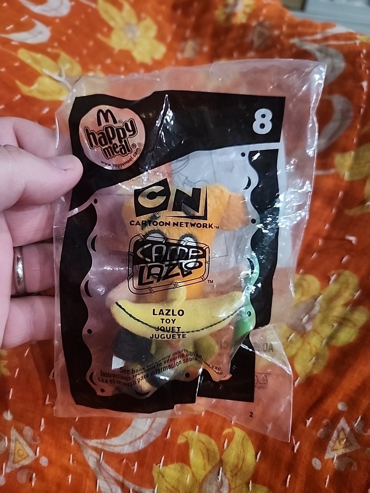 McDonald's 2007 Camp Lazlo Cartoon Network Camp Plush w/Pencil Toy #8 - NEW