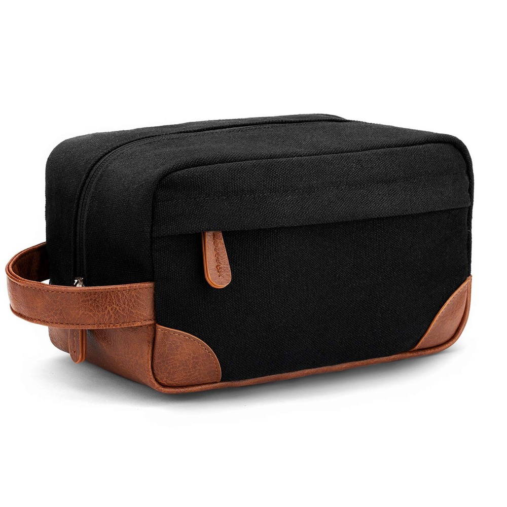 Vorspack Water Resistant Hanging Toiletry Bag for Men Travel Shaving Kit