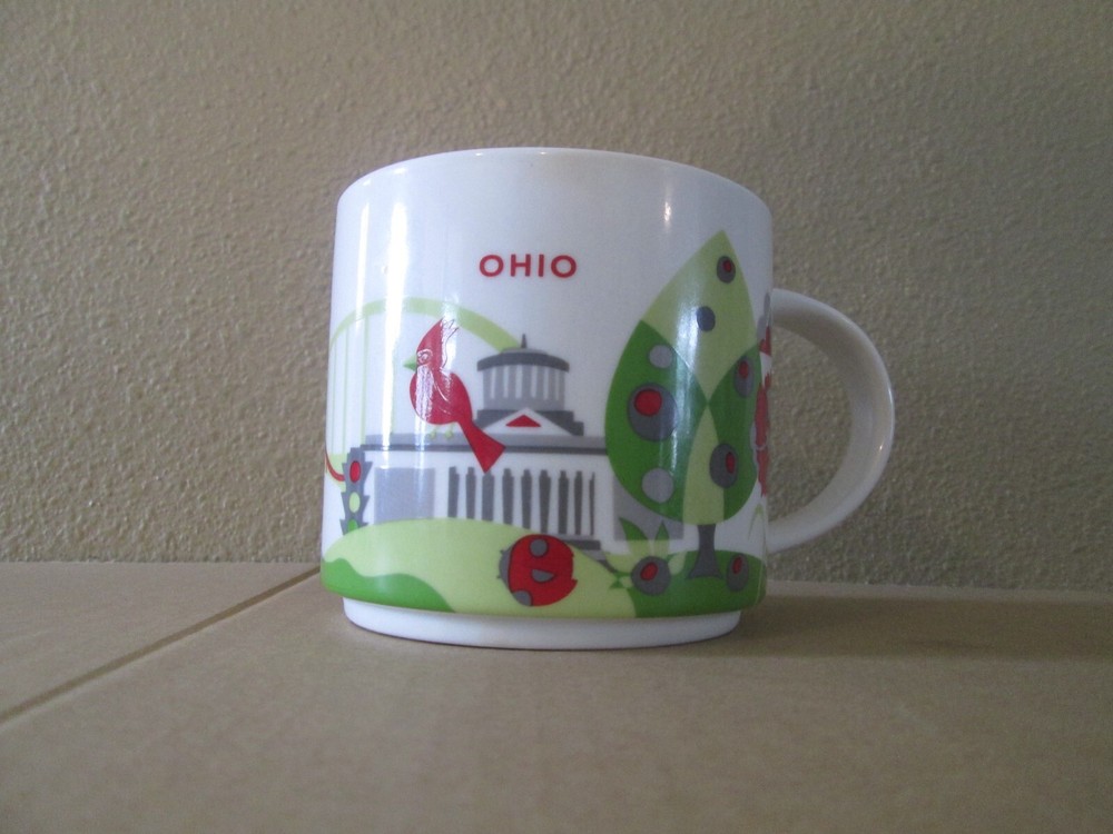 Starbucks Ohio You Are Here 14oz Coffee Mug New Collection