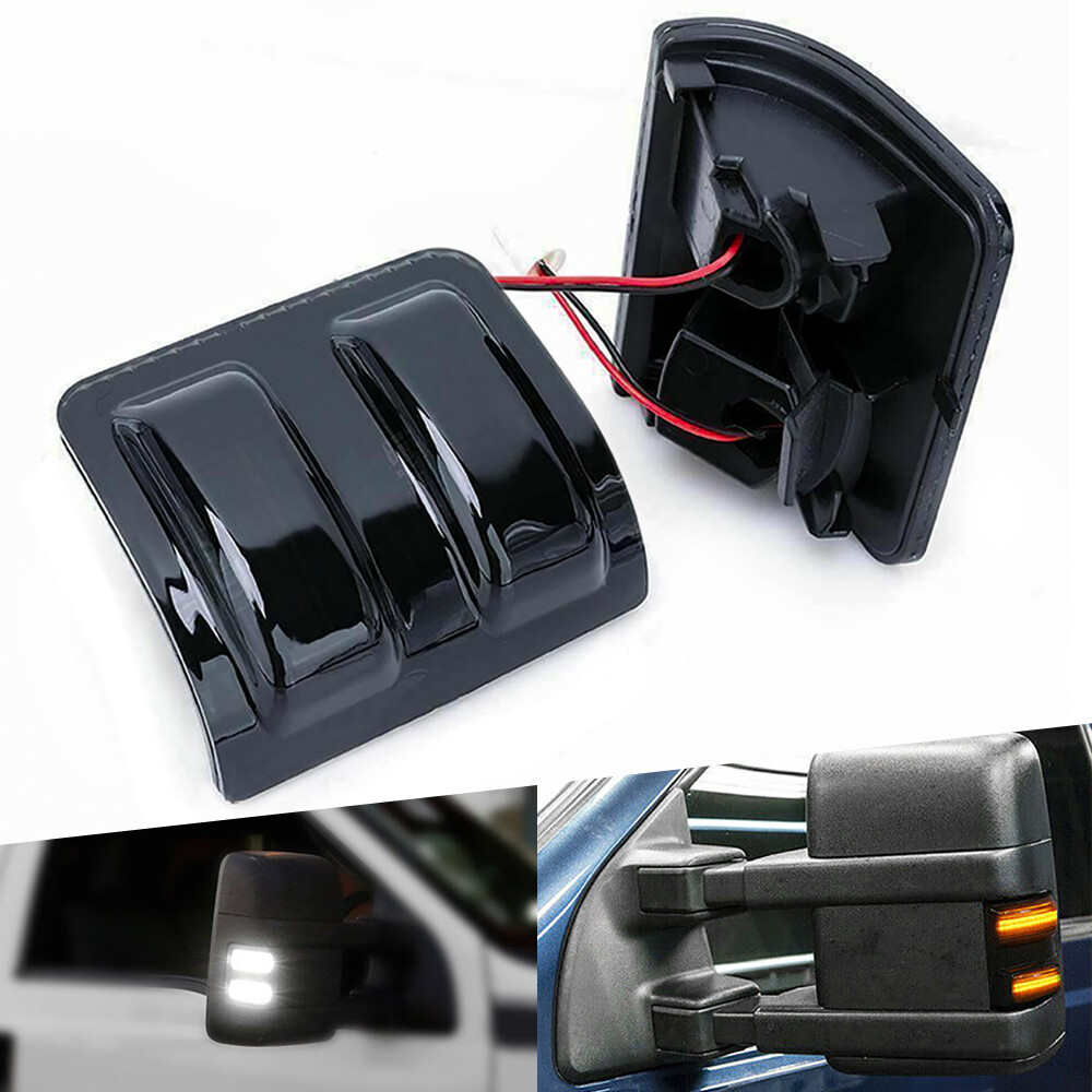 2* Turn Signal LED Light Indicator Side Mirror For Ford F250 F150 F350 F450 F550