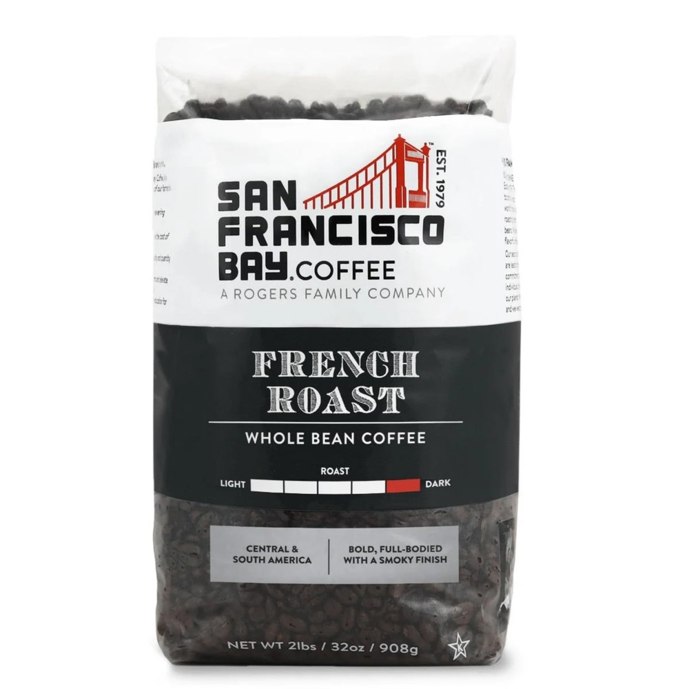 Coffee - Dark Roast Whole Bean Coffee - French Roast (2 lb bag)
