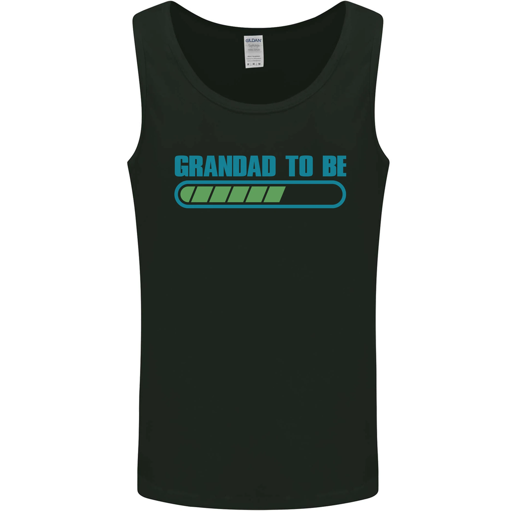 Grandad to Be Newborn Baby Grandparent Mens Vest Tank Top