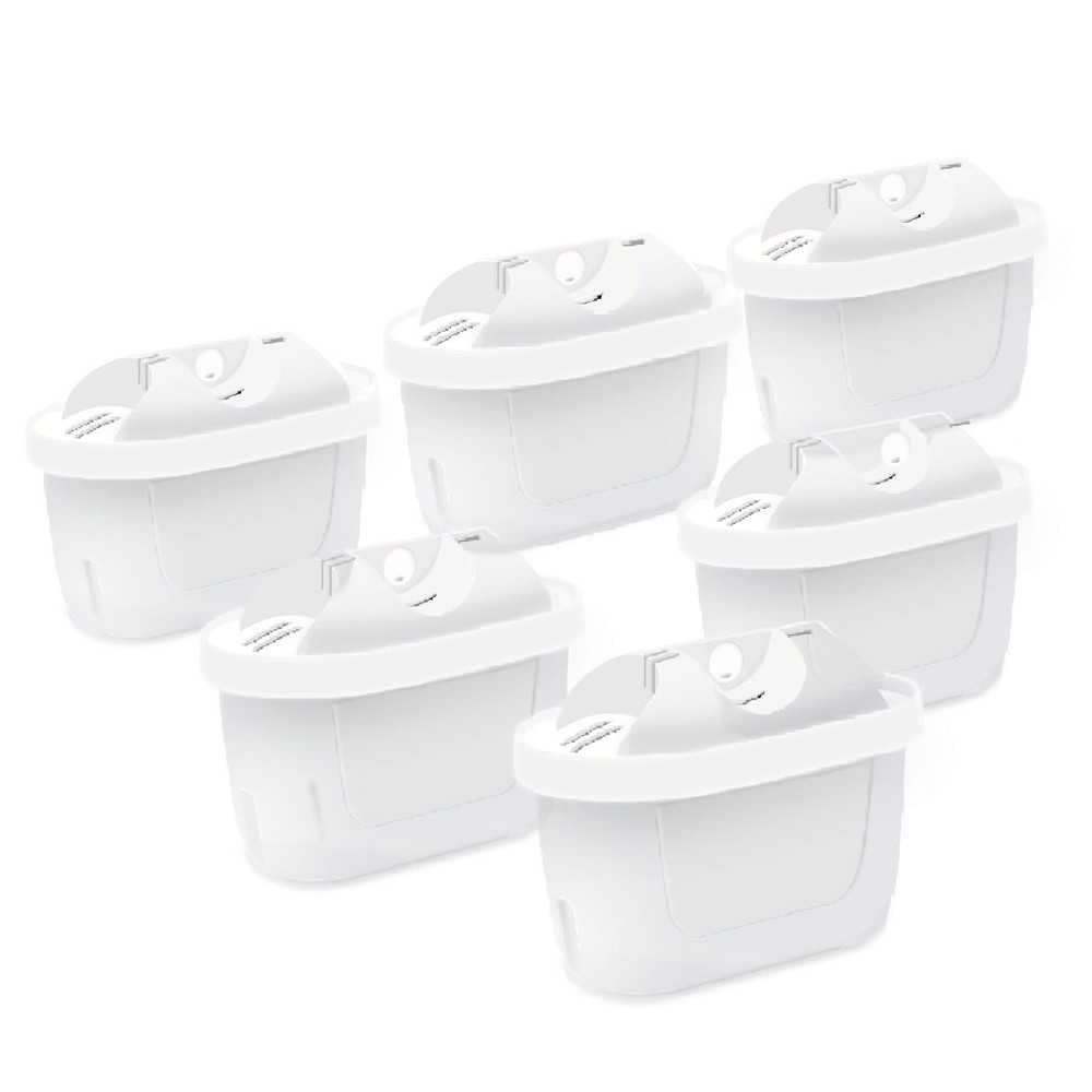 Mavea Maxtra+ Replacement Water Filters 6-Pack for Pitchers