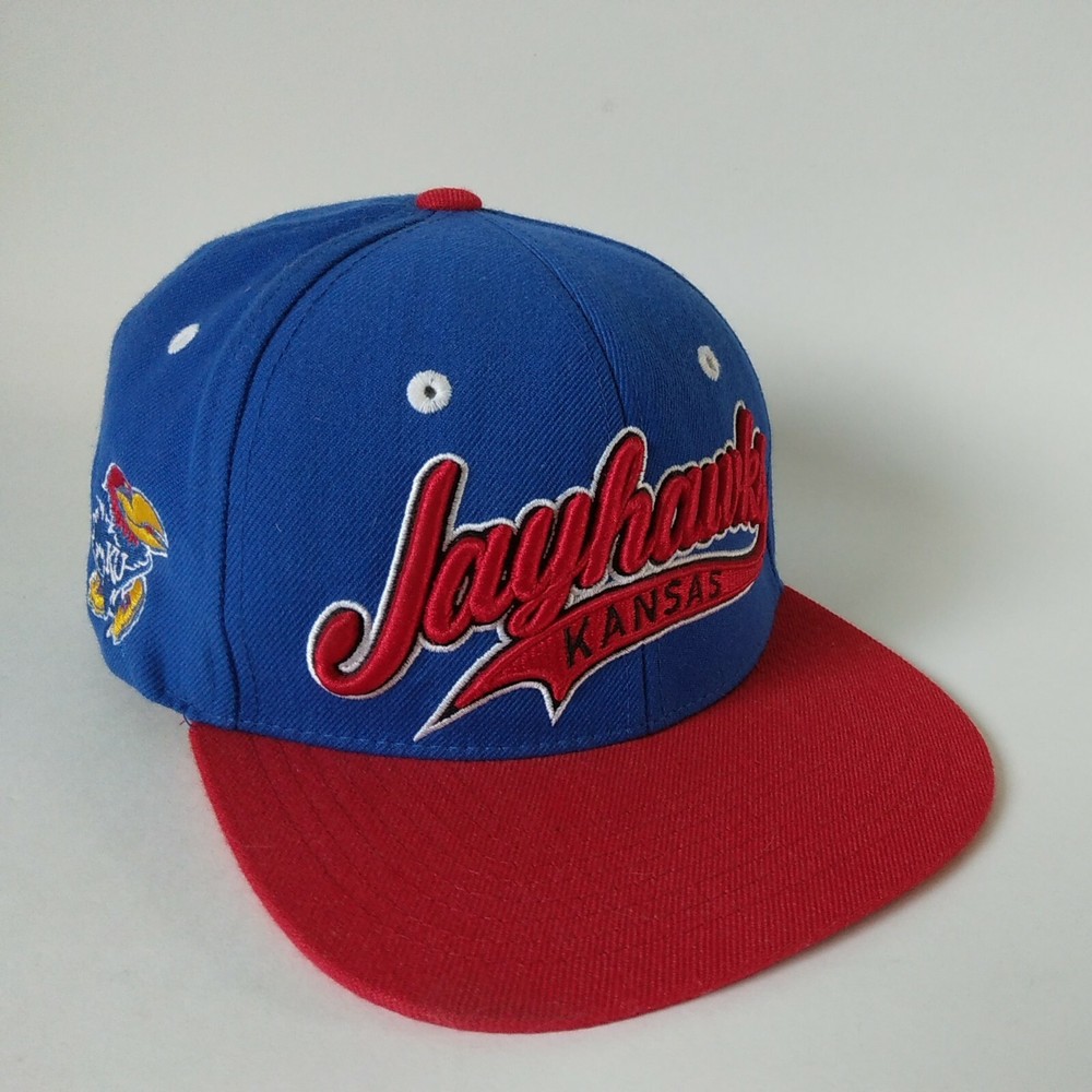 Kansas Jayhawks Snapback Cap/Hat Jayhawks Logo Zephyr Hat With Hologram Hat VG