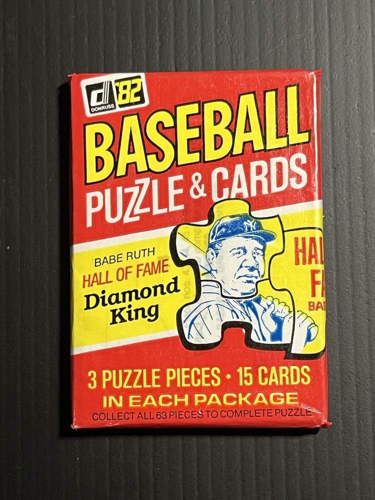 1982 Donruss Baseball Unopened Wax Pack Possible Cal Ripken Jr RC ROOKIE