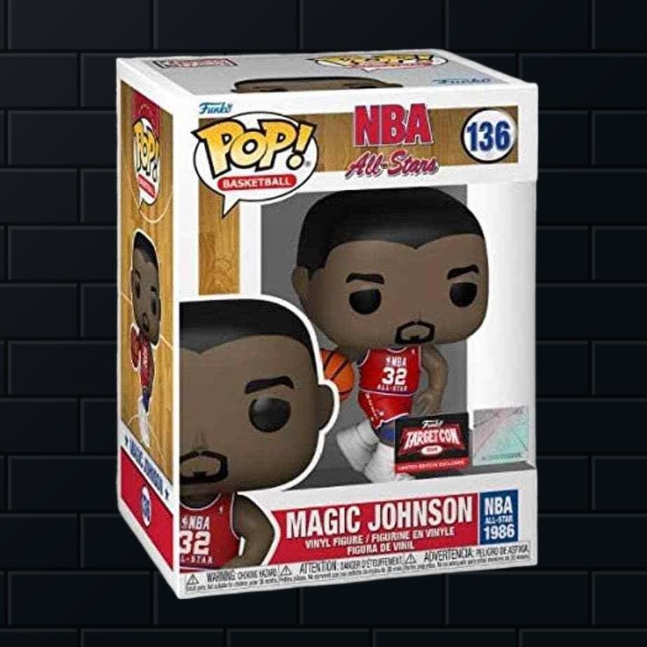 NBA Magic Johnson Targetcon Exclusive 136 Funko Pop
