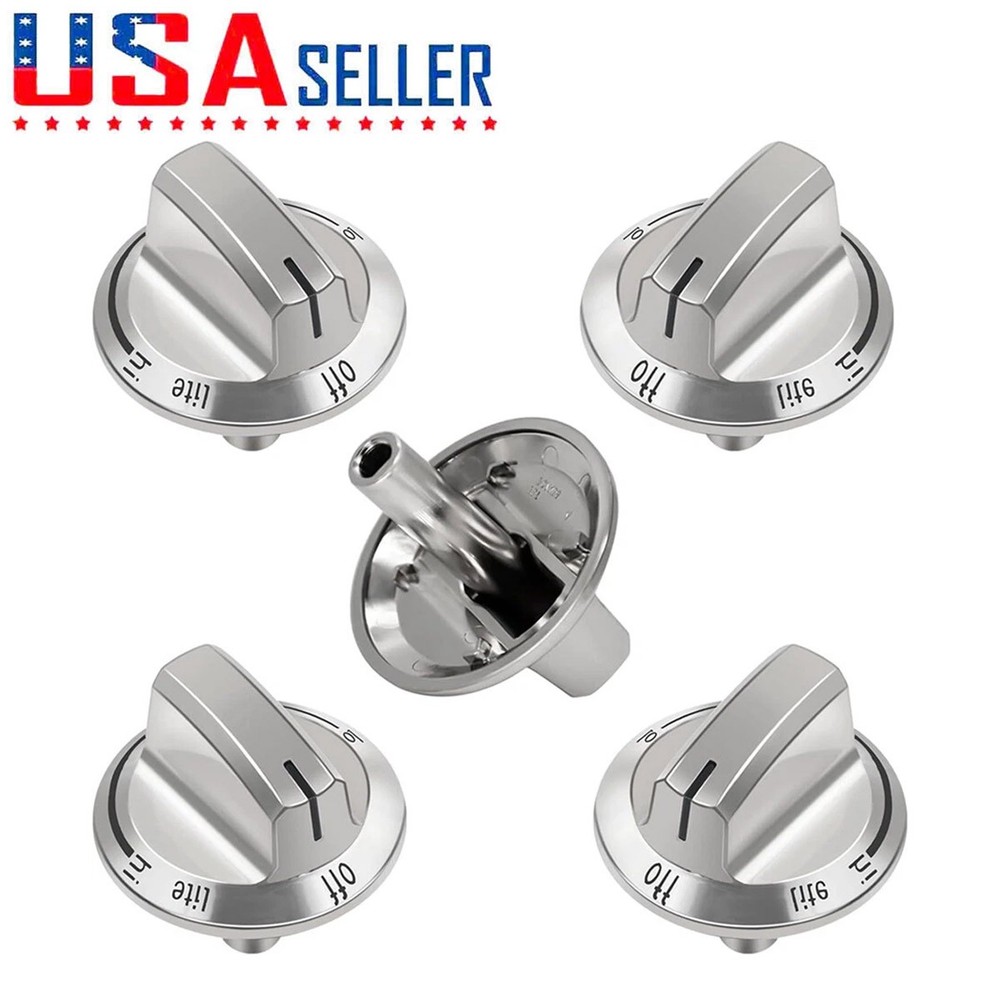 2~8 Pcs Stove Knobs For Frigidaire Range Cooktop Knob 5304525746 5304504839