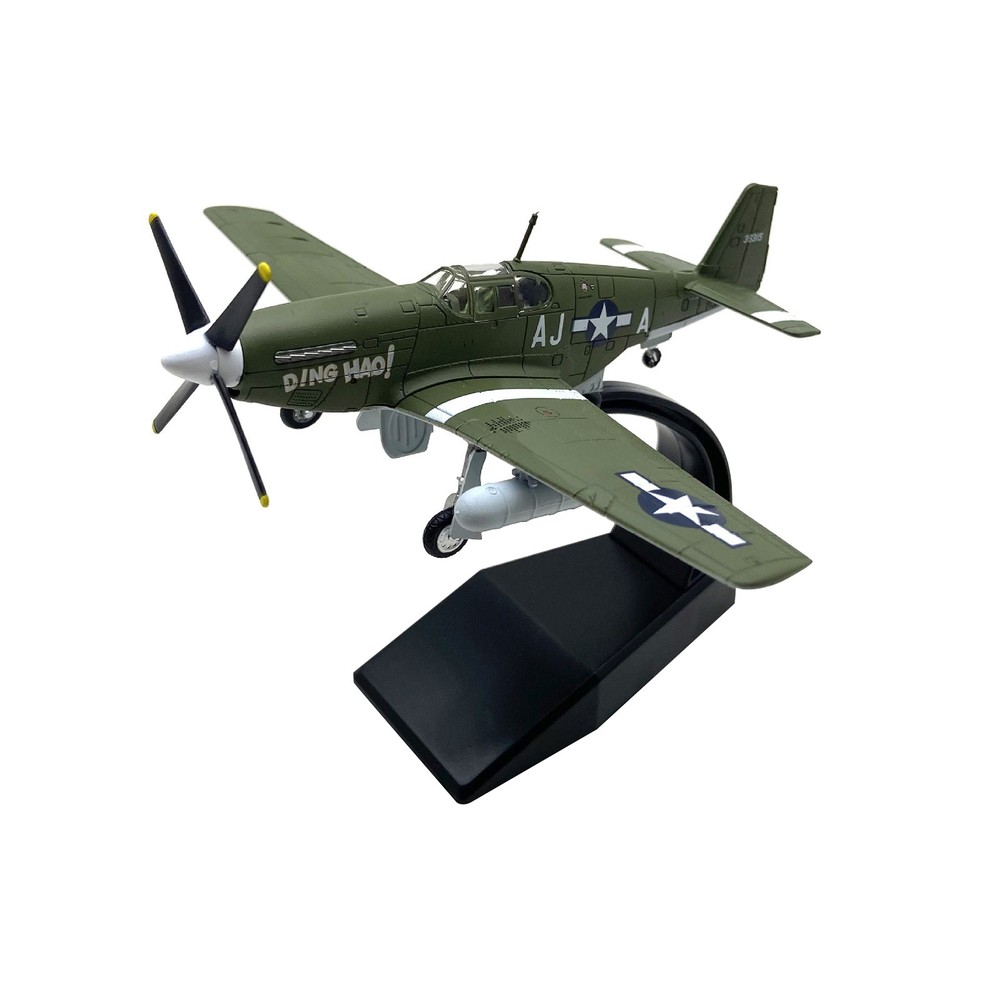 1:72 Military WW2 P-51B Mustang Fighter Alloy Aircraft Model Plane Ornaments B