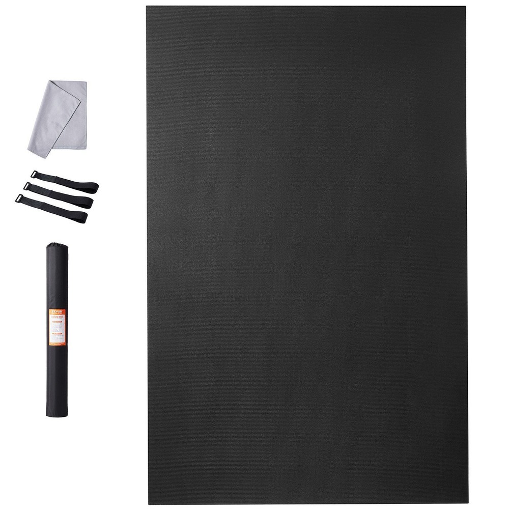 9x6 High Density Non-Slip Yoga Mat with Carry Bag for Home Workouts