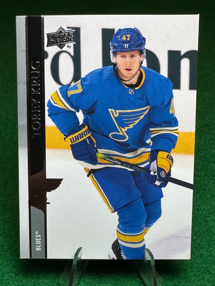 2020-21 Upper Deck Extended Series Torey Krug St. Louis Blues Hockey Card
