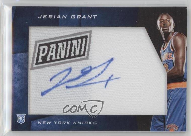 2015 Cyber Monday Manufactured Panini Logo Jerian Grant RPA Rookie Patch Auto RC-image