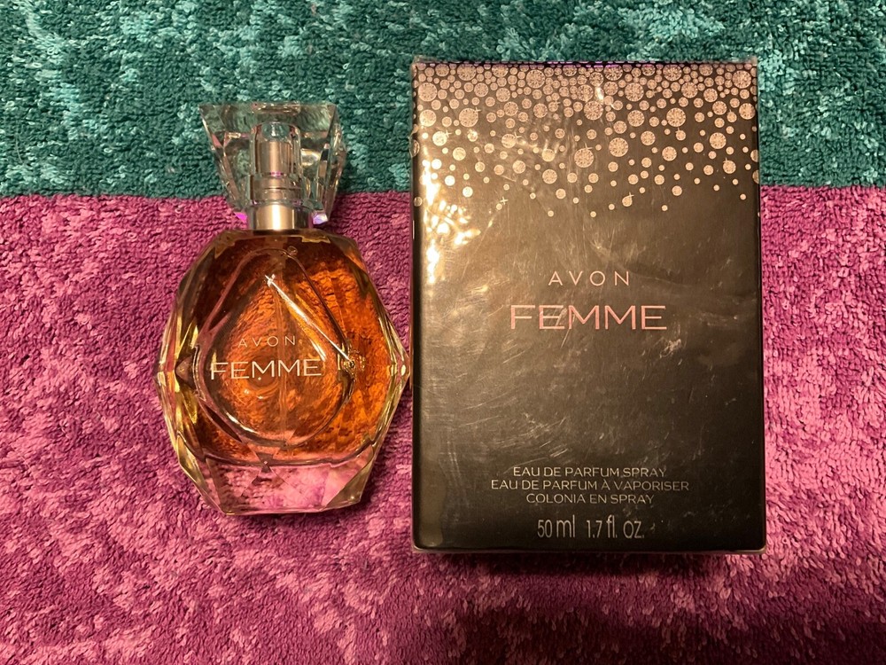 AVON FEMME Women's Perfume Spray 1.7 oz Eau de Parfum with Original Box