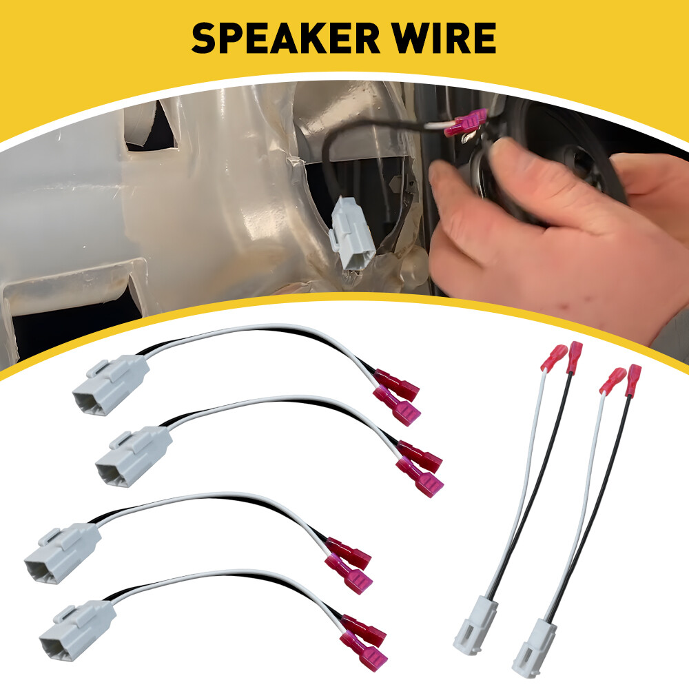 Car Audio Speaker Plug Harness Set for Dodge RAM 2005-2019 Durango 2004-2013