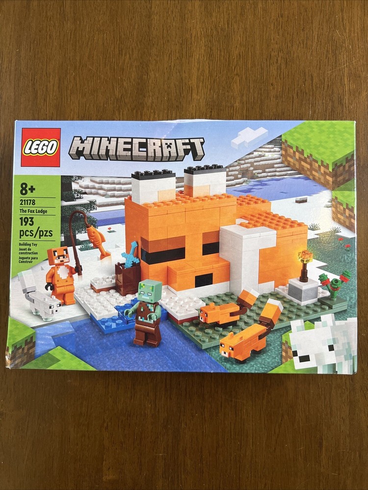LEGO Minecraft The Fox Lodge 21178 Brand New Building Set