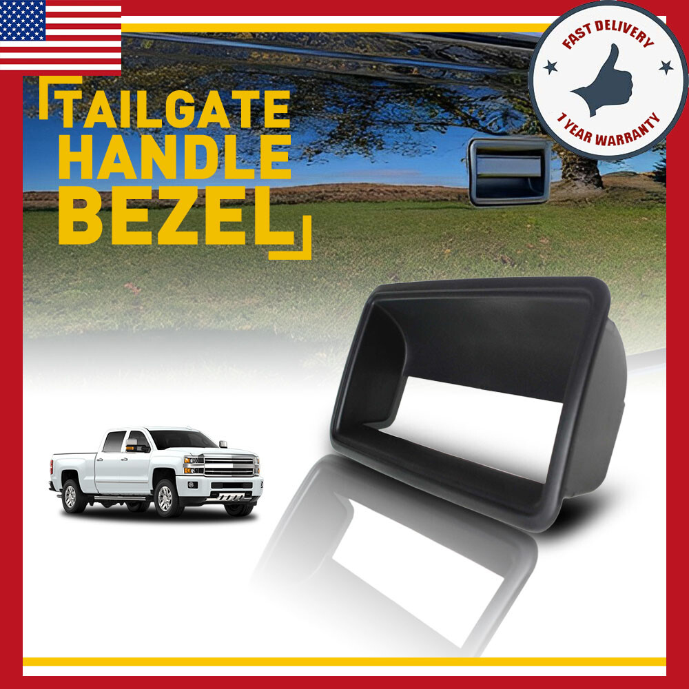 New  Handle Tailgate Bezel GM1916101  Fit 88-00 Chevrolet GMC Truck