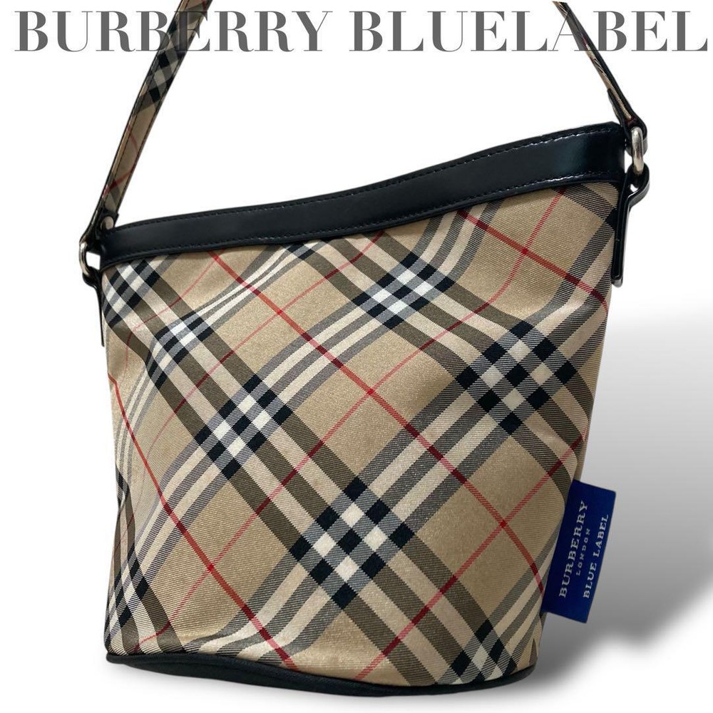 Burberry Blue Label Shoulder Bag Bucketnova Check