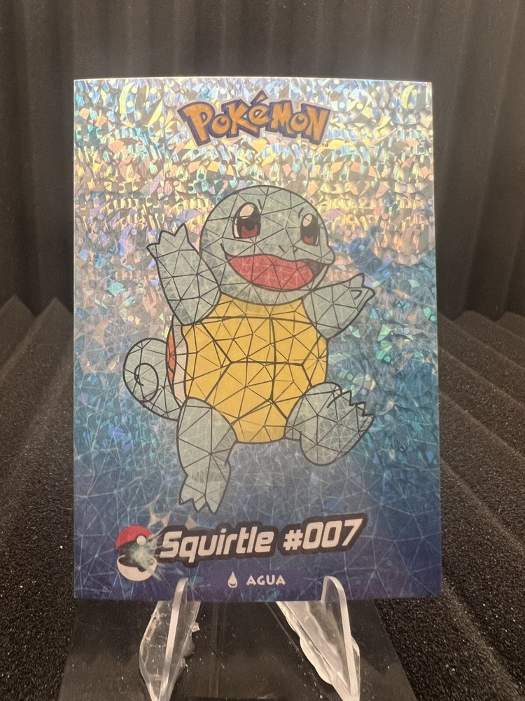 Squirtle Cracked Ice Holo Pokemon Card 2024 Crystal Collection #7