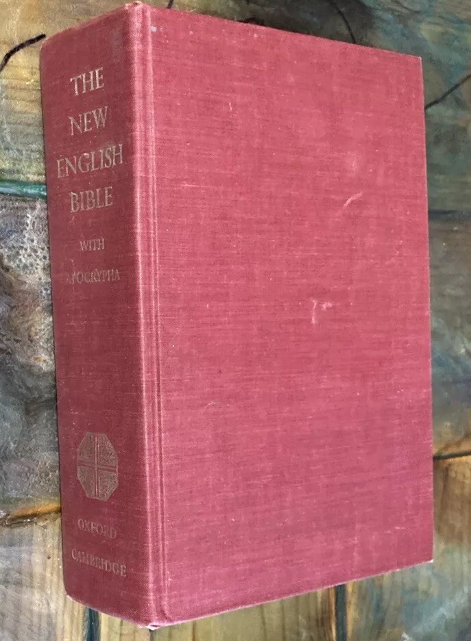 The New English Bible With Apocrypha 1970 Oxford Cambridge Second Edition HC
