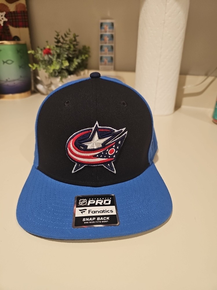 Columbus Blue Jackets Fanatics Authentic Pro Reverse Retro Snapback Hat
