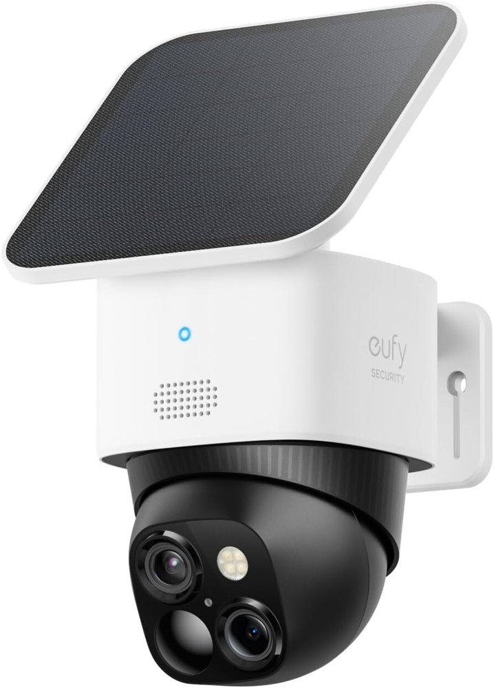Eufy Security SoloCam S340 Solar-Powered Wireless Outdoor Camera in White