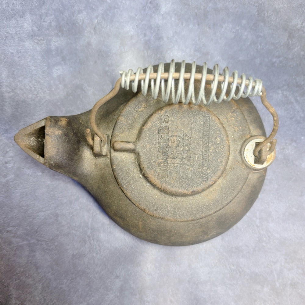 Vintage Cast Iron Kettle