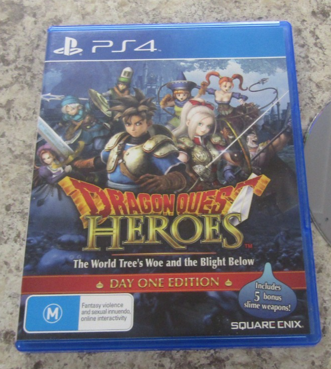 Dragon Quest Heroes PS4 Day One Edition Tested & Working
