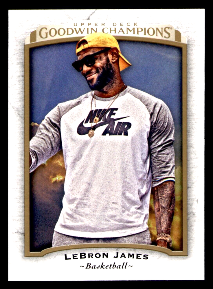 2017 Upper Deck Goodwin Champions LeBron James #40 Cleveland Cavs NBA Card