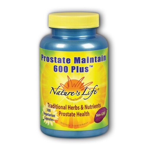 Prostate Maintain 600+  100 vcaps By Nature's Life