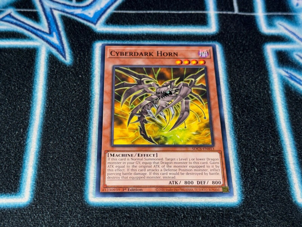 Cyberdark Horn SDCS Common Card - Yu-Gi-Oh Trading Game